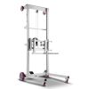 VEVOR Material Lift Winch Stacker, 551 lbs Capacity Pallet Truck Dolly, 70 in Max Lifting Height Manual Winch Stacker