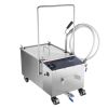 VEVOR Portable Oil Filtering Unit, 38L Capacity, 10 L/min Filtering Speed, Equipped with Swivel Casters and Oil Hose