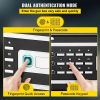 VEVOR Safe Box, 1.7 CU.FT Fingerprint Safe Box for Money with 2 Keys & Digital Keypad, Q235 Steel Safe Box for Storing Cash, Jewelry, Pistols
