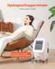 VEVOR Hydrogen Inhalation Machine, 99.99% High Purity Hydrogen Inhaler, HO-Separated 1500ml/min (1000 H+500 O) Dual Port Hydrogen Oxygen Inhaler