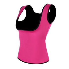 Women Hot Body Shaper Sauna Sweat Vest for Workout Exercise (Color: Pink, size: 4xl)